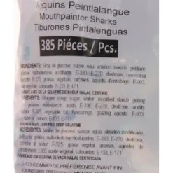 FINI Requins Peintlalangue x 385 - Bonbons Halal* Confiserie