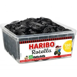 HARIBO Rotella x 150 - Boîte Rouleau Réglisse* Confiserie