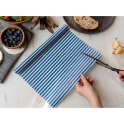 NUTS Rouleau Emballage Alimentaire Cire Abeille Bleu 90 x 30,5 cm* Conservation