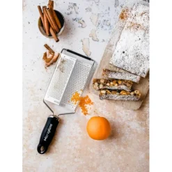 MICROPLANE Râpe Double Lame Fine et Gros Grains Gourmet* Zesteur|Râpes À Fromage
