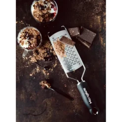 MICROPLANE Râpe Double Tranchant Gourmet Noir* Râpes À Fromage|Râpe À Légumes