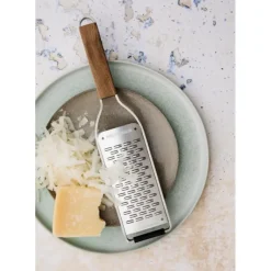 MICROPLANE Râpe Double Tranchant Master Manche en Bois* Râpes À Fromage|Râpe À Légumes