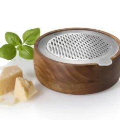 ADHOC Râpe Grain Fin avec Bol Récupérateur* Râpes À Fromage|Râpe À Légumes