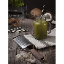 MICROPLANE Râpe Gros Grains Master Manche en Bois* Râpes À Fromage|Râpe À Légumes