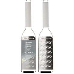 MICROPLANE Râpe Gros Grains Professional Inox* Râpes À Fromage|Râpe À Légumes