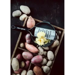 MICROPLANE Râpe Très Gros Grains Gourmet Noir* Râpes À Fromage|Râpe À Légumes