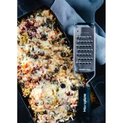 MICROPLANE Râpe Très Gros Grains Gourmet Noir* Râpes À Fromage|Râpe À Légumes