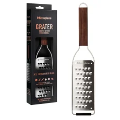 MICROPLANE Râpe Très Gros Grains Master Manche en Bois* Râpes À Fromage|Râpe À Légumes