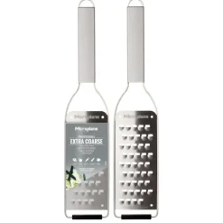 MICROPLANE Râpe Très Gros Grains Professional Inox* Râpes À Fromage|Râpe À Légumes