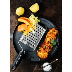 MICROPLANE Râpe Ultra Gros Grains Gourmet Noir* Râpes À Fromage|Râpe À Légumes