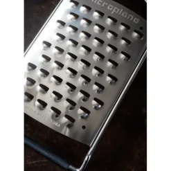 MICROPLANE Râpe Ultra Gros Grains Gourmet Noir* Râpes À Fromage|Râpe À Légumes