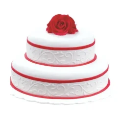 PATISDECOR Ruban Pâte à sucre Blanc 5 mètres* Pâte À Sucre|Décoration Comestible