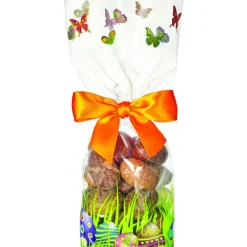 CUISINEADDICT Sachet avec Fond Pâques Chasse aux Oeufs 100x220 mm (x100)* Emballage Alimentaire