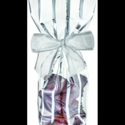 CUISINEADDICT Sachet Bonbon Argent avec Fond Carton 12 x 26 cm (x100)* Emballage Alimentaire