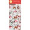 WILTON Sachet Bonbon Esprit de Noël 11 x 23,5 cm avec Attaches Sachet (x20)* Emballage Alimentaire