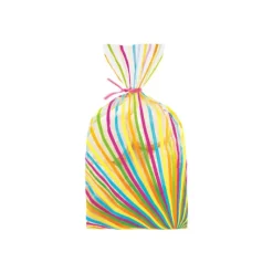 WILTON Sachets à Confiseries Lignes Multicolore x20* Emballage Alimentaire
