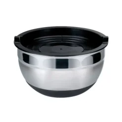 BAUMALU Saladier Inox avec Couvercle Ø 20 cm* Servir, Présenter|Culs De Poule