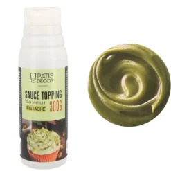 PATISDECOR Sauce Topping Saveur Pistache 300 g Patisdécor* Nappages Et Glaçages