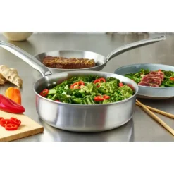 DE BUYER Sauteuse Droite Inox Ø 28 cm Alchimy* Sauteuses