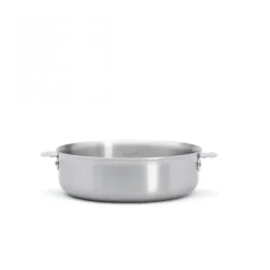 DE BUYER Sauteuse Droite Inox Amovible Ø 24 cm Alchimy Loqy* Sauteuses