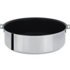 CRISTEL Sauteuse Mutine Ø 28 cm Manche Amovible Anti-Adhésive Inox* Sauteuses
