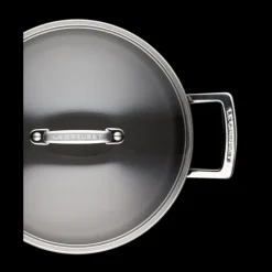 LE CREUSET Sauteuse Provençale 24 cm Anti-Adhérente avec couvercle Les Forgées* Sauteuses