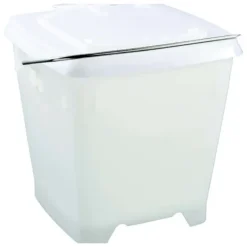 MALLARD FERRIERE Seau plastique Carré avec couvercle 12L Mallard Ferrière* Verre Doseur