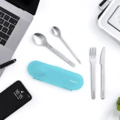 KUPPELS Set 4 Couverts Nomades + Étui* Couverts