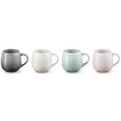 LE CREUSET Set 4 Mugs en Céramique Cocon 320 ml* Vaisselle
