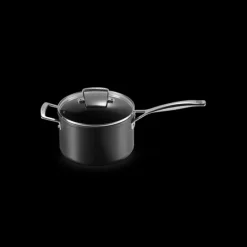 LE CREUSET Set 3 Pièces Casseroles Les Forgées avec Couvercle en Verre* Batterie De Cuisine|Casseroles