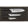 KAI Set Couteau d'Office, Couteau Universel et Couteau Santoku Shun Classic Damas* Couteau D'office|Couteau Santoku