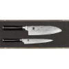 KAI Set Couteau Santoku et Couteau Universel Shun Classic Damas* Couteau Santoku|Couteau Japonais