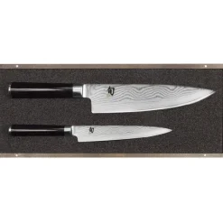 KAI Set Couteau Universel et Couteau de Chef Shun Classic Damas* Couteau De Chef|Couteau Japonais