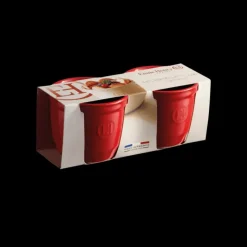 EMILE HENRY Set de 2 Ramequins en Céramique N°8 cm Grand Cru* Vaisselle|Plat De Cuisson