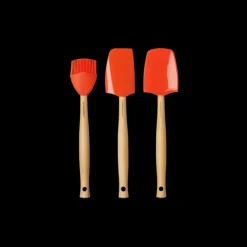 LE CREUSET Set de 3 Spatules Silicone Volcanique* Spatules|Maryses Et Cuillères