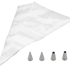 WILTON Set de Décoration Mini Pâtisseries 12 pièces* Poches À Douille Pâtissières|Douilles Pâtisserie