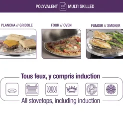 MASTRAD Set Plancha avec Accessoires O'Plancha* Plancha