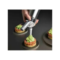 MASTRAD Siphon de Cuisine Professionnel en Inox 1L* Siphons & Cartouches