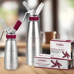 GOBEL Siphon Professionnel Inox 1 L* Siphons & Cartouches