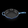 LE CREUSET Skillet Rond Profond 26cm en Fonte Azur* Grills|Poêles