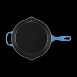 LE CREUSET Skillet Rond Profond 26cm en Fonte Azur* Grills|Poêles