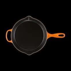LE CREUSET Skillet Rond Profond 26cm en Fonte Volcanique* Grills|Poêles