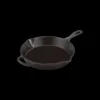 LE CREUSET Skillet Rond Profond 26cm en Fonte Noir* Grills|Poêles