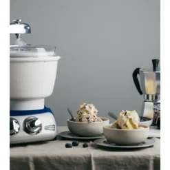 ANKARSRUM Sorbetière 1.5 L - Accessoire pour Robot* Sorbetière, Turbine À Glace