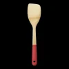PEBBLY Spatule de Cuisine Bambou 30 cm Rouge* Spatules