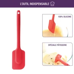 MASTRAD Spatule en Silicone Monobloc Rouge* Spatules|Maryses Et Cuillères