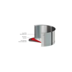 CRISTEL Série de 3 Casseroles Strate Amovible Inox* Casseroles