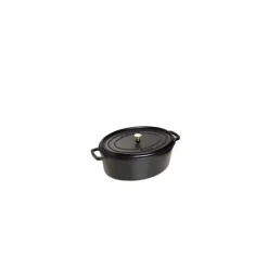 STAUB Cocotte Fonte Ovale 15 cm Noir Mat 0,6 L* Cocotte En Fonte