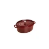 STAUB Cocotte Fonte Ovale 33 cm Grenadine Majolique 6,7 L* Cocotte En Fonte