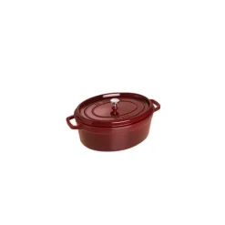 STAUB Cocotte Fonte Ovale 31 cm Grenadine Majolique 5,5 L* Cocotte En Fonte